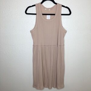 Entro Ribbed Sleeveless Dress M